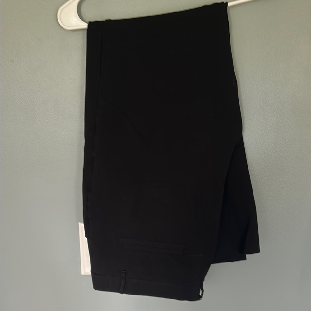 Quince Black Flare Pants Professional Style
